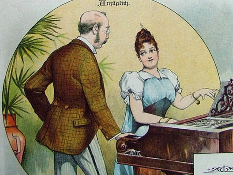 1847-Lothar Meggendorfer - Frontespizio delle Pagine Umoristiche di Brynolf Wennerberg